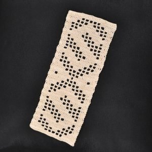 Bookmark Grass Snake Filet (CROCHET PATTERN)