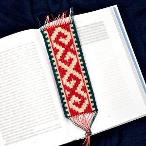 Bookmark Two Horses Mosaic Overlay (CROCHET PATTERN)