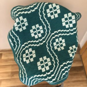 Mosaic Baltic Blanket Bangeles (CROCHET PATTERN)
