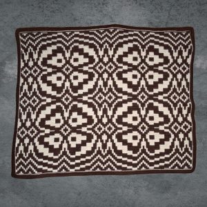 Mosaic Baltic Blanket Pieva (CROCHET PATTERN)
